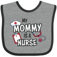 thumbnail image 3 of Inktastic My Mommy is a Nurse Boys or Girls Baby Bib, 3 of 4