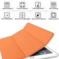 thumbnail image 5 of iPad Air 1 Air 2 9.7 inch 5 6 [ 5th 6th Air 1st 2nd ] A1474 A1475 A1476 MD785LL/A MD788LL/A MD786LL/A MD789LL/A TriFold Hard Smart PC Translucent Back Cover - Orange, 5 of 6