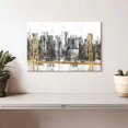 thumbnail image 2 of Elephant Stock Golden Bridge Panorama Wall Art - Horizontal Canvas Wall Art - Living Room Wall Decor - Places Canvas - Gold And Black Decor By Jennifer Goldberger - 12" x 8", 2 of 4