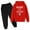 Z2 Red, variant on Tiweut Boys Outfits Sets Kids Hoodie Long Sleeve Sweatshirt and Sweatpants Pullover Hoodie Tracksuit Suits for Boy 3-4 Y
