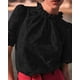 thumbnail image 4 of Blusa Prettygarden de verano bordada con ojales para mujer, color negro, 4 of 7