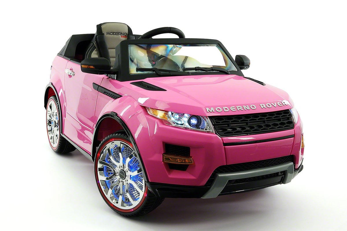 pink range rover toy