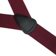 thumbnail image 2 of CTM  Elastic Button End Dress Suspenders with Silver Hardware (Men Big & Tall), 2 of 3