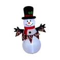 thumbnail image 1 of muñeco de nieve inflable,Muñeco de nieve inflable navideño para decoración exterior,Decoración inflable iluminada para jardín,césped o patio,Decoración navideña inflable con luces LED, 1 of 8