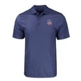 thumbnail image 2 of Men's Cutter & Buck  Navy San Diego Padres Stars & Stripes Big & Tall Pike Eco Tonal Geo Print Stretch Recycled Polo, 2 of 3