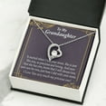 thumbnail image 3 of To My Granddaughter Precious One From Grandma Forever Necklace w Message Card, 3 of 20