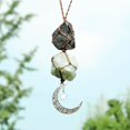 thumbnail image 2 of Hanging Car Charm Dangling Moon Accessories Rearview Decorations Home Enhancements Ornaments Vehicle Interior Style, 2 of 6