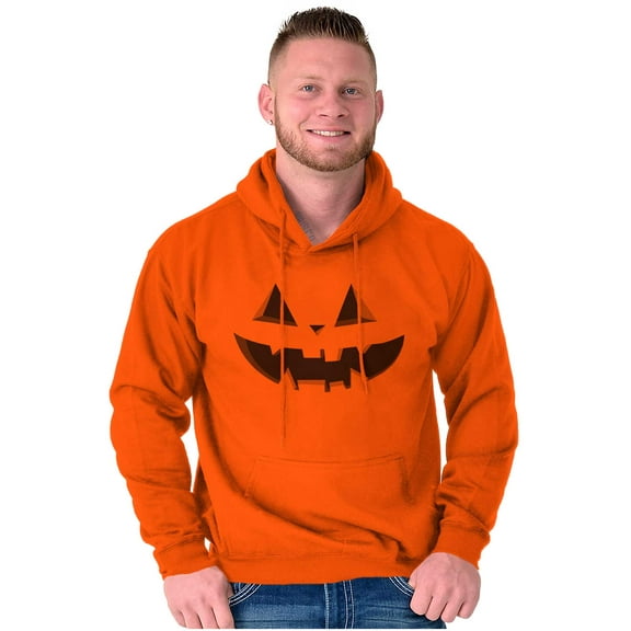 Classic Halloween Pumpkin Costume Hoodie Sweatshirt Women Men Brisco Brands S