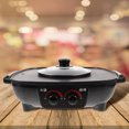 thumbnail image 4 of OFFIGAM Pot Electric Hotpot Cooking Pot Glass Fast Heating 1Pcs, 4 of 7