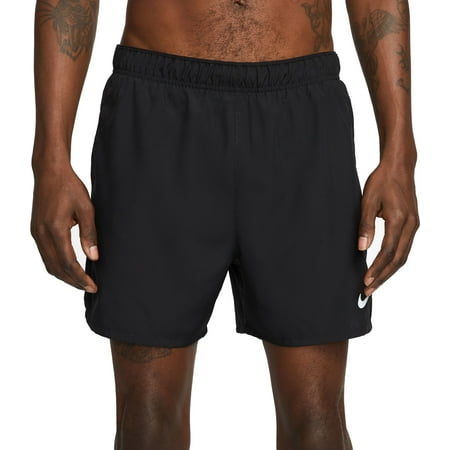 Men's Nike Dri-FIT Challenger Brief-Lined 5-in. Running Shorts Color: Black Size: L