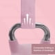 thumbnail image 2 of Bandas Resistencia A La Cadera Círculo Elástico Portátil para Entrenamiento en Casa () Rosa, 2 of 9