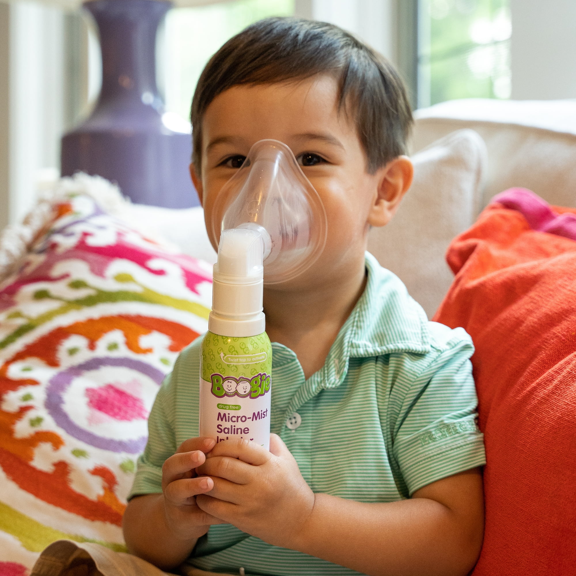 Boogie Nasal Spray Boogie Sterile And Drug-Free Micro-Mist Saline - Main Image