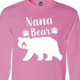 thumbnail image 4 of Inktastic Nana Bear in White Long Sleeve T-Shirt, 4 of 5
