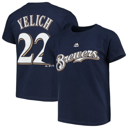 Christian Yelich Milwaukee Brewers Majestic Preschool Name & Number T-Shirt - (Best Charter Schools In Milwaukee)