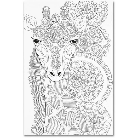 Trademark Fine Art "Animals 11" Canvas Art by Hello Angel