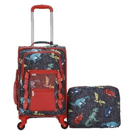 CRCKT 4 Piece Kids 18 inch Soft Side Luggage Set Trucks Walmart. Com Exclusive Walmart