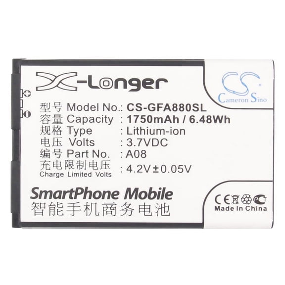 1750mAh A08 Battery for I88 A78 A79 A86
