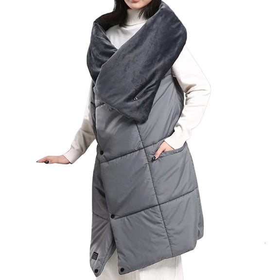 ANXPTIME USB Heating Blanket Electric Heating Shawl Mat Warming Electric Heating Shawl