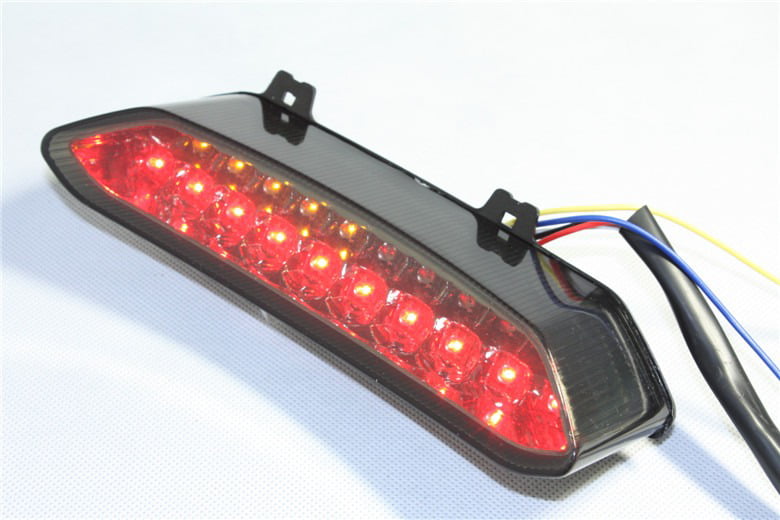 Details about  / Clear Led Brake Tail Light Integrated Turn Signal For Yamaha 2002-2003 R1