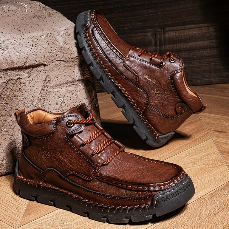 minimalist dress boots Genuine leather elegant ankle boots