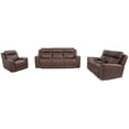 thumbnail image 2 of Pemberly Row Contemporary Autumn Umber Power Recliner Two Pack, 2 of 4