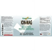 Good State ION-MAG Ionic Magnesium Chloride Supplement, 240 Capsules
