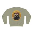 thumbnail image 3 of Royal Raccoon Graphic Sweatshirt, Vintage Aesthetic, 3 of 4