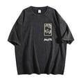 thumbnail image 2 of Keshi Requiem World Tour Washed Cotton Tshirt Hip Hop Short Sleeve Vintage 90s Tees, 2 of 4