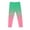 Green B, variant on Asxite Toddler Girls Leggings Soft Gradient Print Breathable Stretch Casual Winter Pants