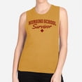 thumbnail image 2 of Nursing School Survivor Women's Muscle Tank Large Antique Gold, 2 of 5
