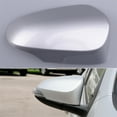 thumbnail image 3 of Zyutaosan 1Pcs Car Right Side Mirror Silver Cover Abs Cap New For 2014 2019 Toyota Corolla, 3 of 5