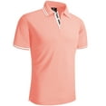 thumbnail image 2 of Geeksport Men's Polo Shirts Short Sleeve Performance Moisture Wicking Athletic Casual Collared Sports Golf T-Shirts, 2 of 7