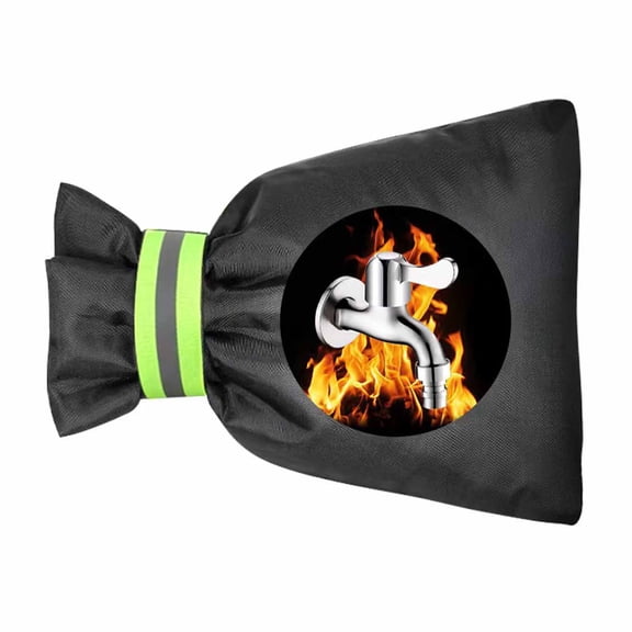 Outdoor Faucet Insulation Bag - Medium Freeze Protection Cover for Faucets & Valves (5.91 x 8.27 in,M)