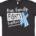 thumbnail image 4 of Inktastic Our Family Fights Together ALS Awareness T-Shirt, 4 of 5