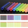 thumbnail image 3 of Bewildely 100 Pieces Tool Foam Accessory EVA Supplies Parts Replacement Accessories Replacing Toys Assortment Outdoor Juguetes Rosado Bewildely WJ0510-08, 3 of 6