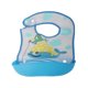 thumbnail image 1 of Baberos enrollables para bebés con bolsillo grande para recoger comida, para bebés y niños pequeños, ballena azul, 1 of 12