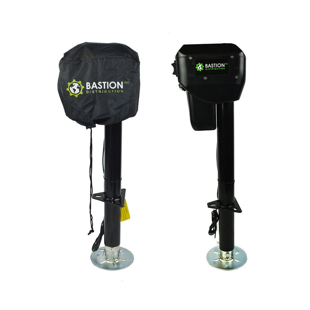 Bastion Premier Electric Power Tongue Jack & Cover Bundle 3500LB