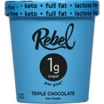 Rebel Ice Cream , Triple Chocolate