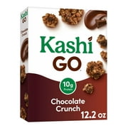 Kashi Go Cold Breakfast Cereal, Vegan Protein, Fiber Cereal, Chocolate Crunch, 12.2Oz Box (1 Box)
