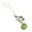 lanyard-Green, variant on Stylish Beaded Keychain Fruit Bead Phone Charm Fashionable Keyring Pendant Accessory Colorful Key Chain Bag Ornament