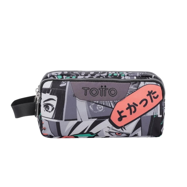 TOTTO Lapicera para Niño | con Triple Bolsillo y Repelente a Líquidos AGAPEC multicolor CH