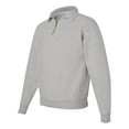 thumbnail image 2 of JERZEES Super Sweats NuBlend Quarter-Zip Cadet Collar Sweatshirt, 2 of 5