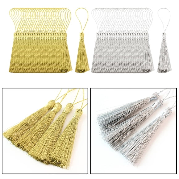 Borlas de marcapáginas perfecl 60 uds 10cm accesorio para manualidades DIY