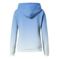 thumbnail image 7 of Ombre Hooded for Womens Fall Fashion Oversized Sweatshirts Cute Y2K Hoodies Pullover Sweaters Juniors Girls Loose Fit Comfy Hoodie Jacket Going Out Workout Hoody Sweatshirt with Pockets, 7 of 7