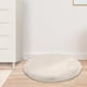 thumbnail image 4 of Cojín para taburete de bar, alfombras, cojín de asiento suave antideslizante para silla ficina, dormitorio Blanco Zulema cojín de asiento redondo, 4 of 8