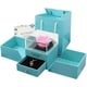 thumbnail image 1 of Caja de regalo de rosas eternas con collar, ''Mejores deseos'', joyero de rosas reales conservadas con lazos exquisitos para el día de San Valentín, Madres, 1 of 5
