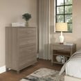 thumbnail image 7 of Somerset Chest of Drawers and Nightstand Set in Ash Gray - Engineered Wood, 7 of 7