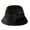 Black, variant on Faux Fur Bucket Hats Woman Thickened Furry Cozy Winter Hats Lovely Solid Color Style Wide Brim Fisherman Cap Fluffy Soft Hat for Sports, Green, One Size