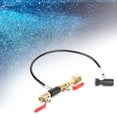 thumbnail image 4 of Nieyigj CO2 Cylinder Refill Adapter with Hose for Sodastream, G1/2 TR21-4 Thread 24 inches / 60.96 cm Stainless Steel Black Pipe, Easy Installation Dual Valves Soda Maker Connector Kit, 4 of 9