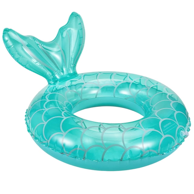 Anillo de natación inflable, decoración de tubo flotador de piscina para niños, tubos de natación, piscina al aire libre, flotadores de agua para playa, suministros para fiestas